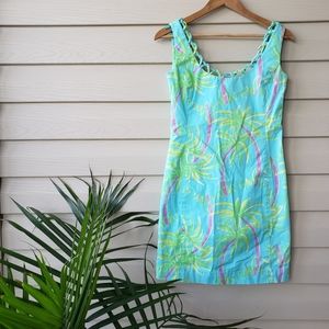Lilly Pulitzer Palm Tree Logan Dress Size 4